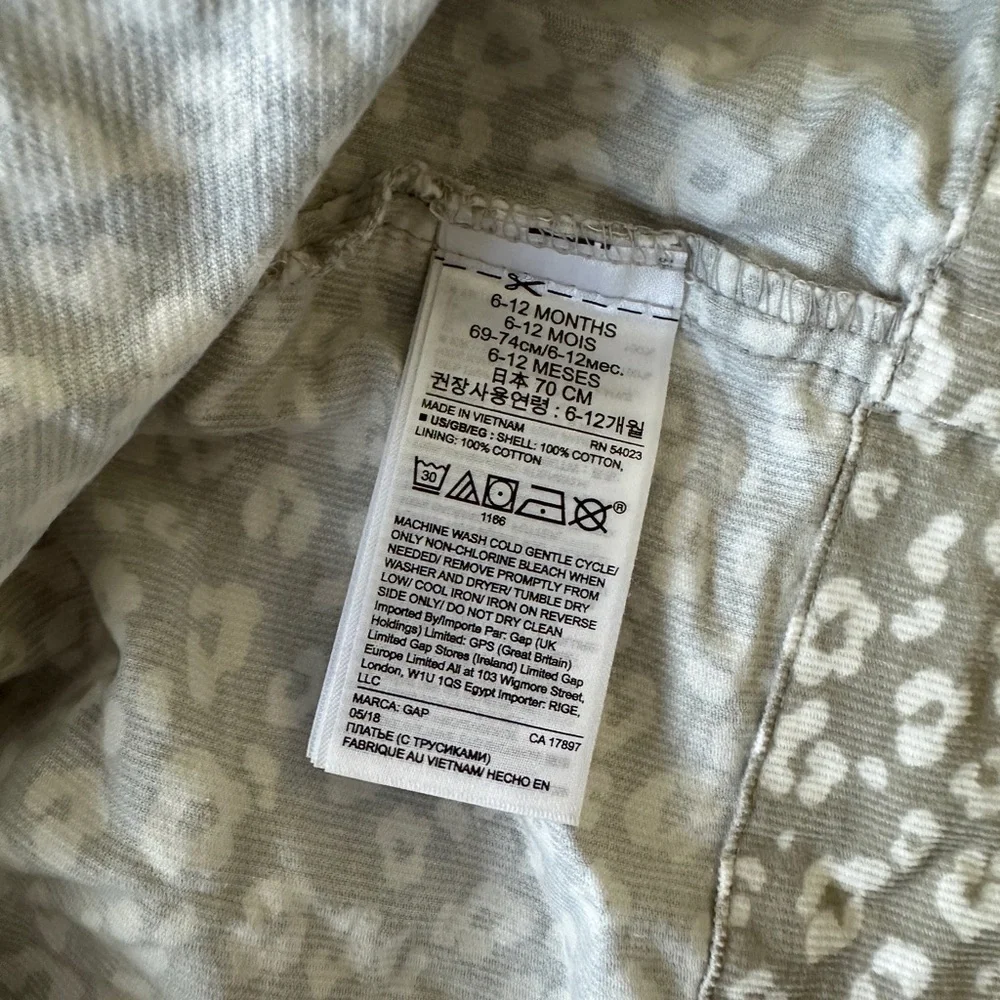 Baby Gap Corduroy Pinnie